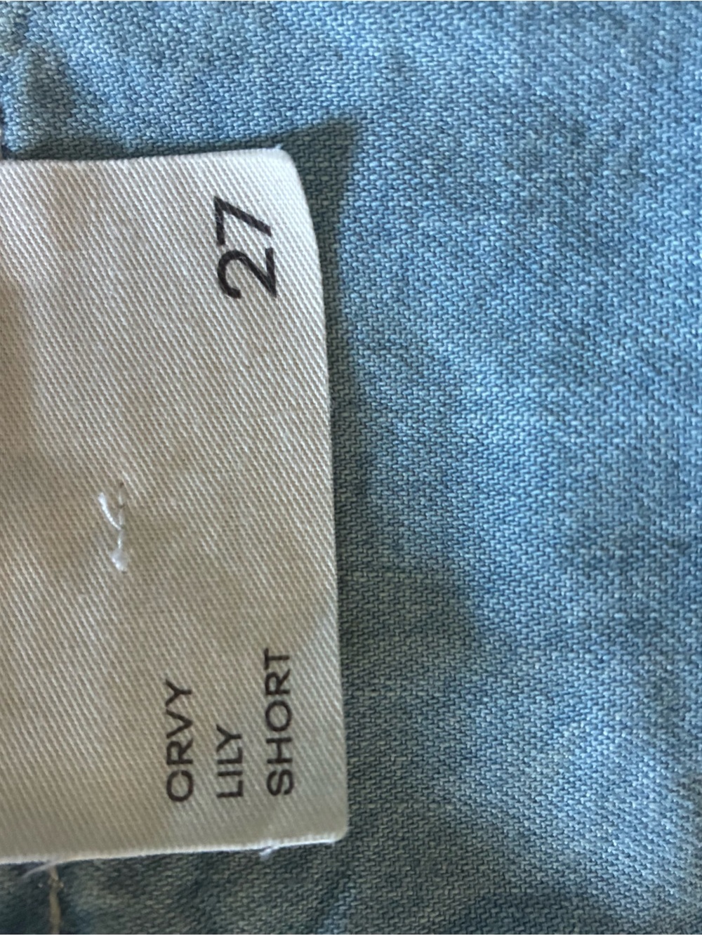 We The Free Light Blue Pleated Denim Skort NWT 27 - Picture 8 of 10